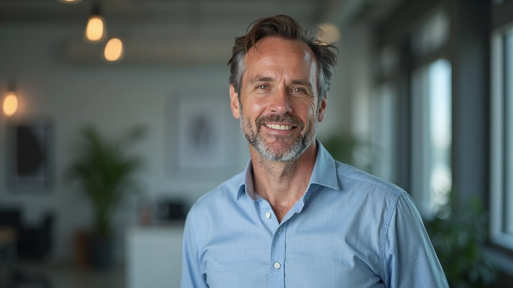 Data analyst presenting statistical insights to team members in a modern conference room setting